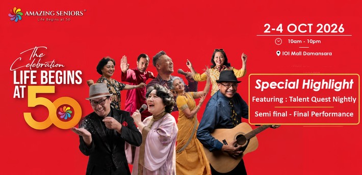 Seniors Festival 2-4 Oct